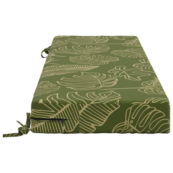Sittkudde SOEST 100% Polyester Bladdesign 120 x 40 x 10 cm