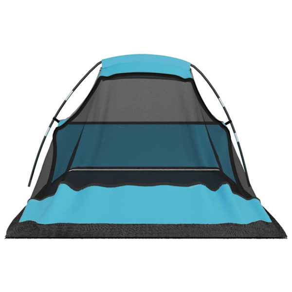 Campingtält 317x240x100 cm blå