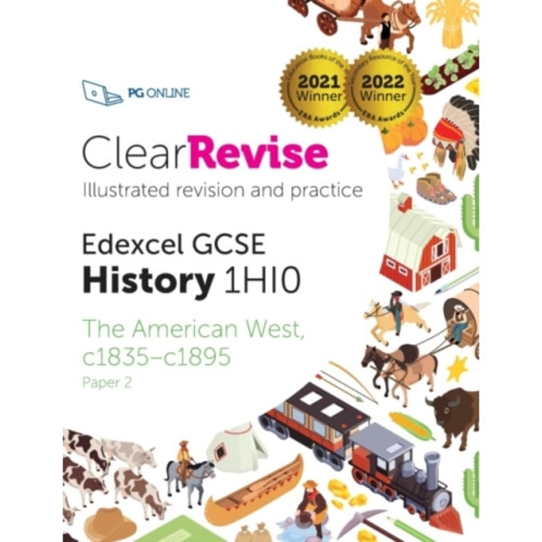 ClearRevise Edexcel GCSE 1HI0 American West c1835-c1895 Paper 2 (häftad, eng)