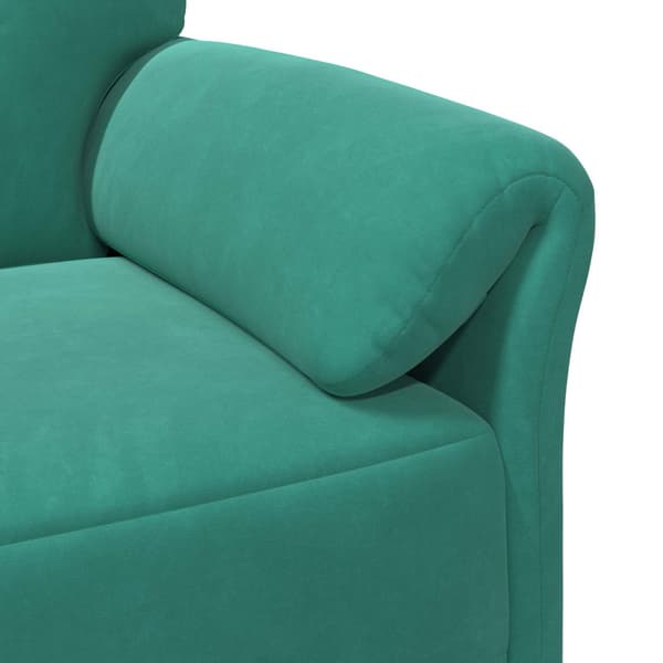 En-sitssoffa Turkos 88 x 83 x 95 cm Sammet