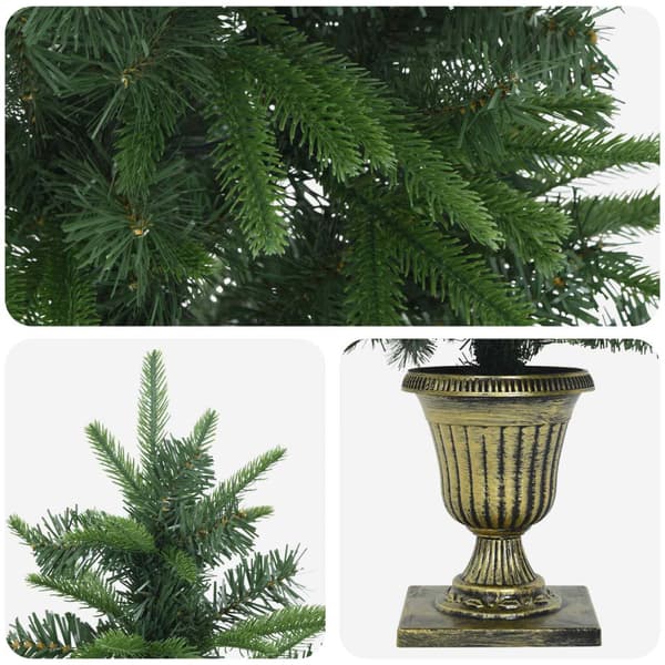 Mini julgran 120 cm PVC och PE Grön