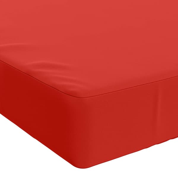 Sittkudde SOEST 100% Polyester Röd 70 x 40 x 10 cm