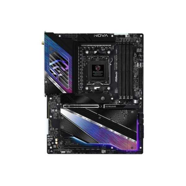 ASRock Phantom Gaming X870E NOVA WiFi - moderkort - ATX - Socket AM5 - AMD X870E