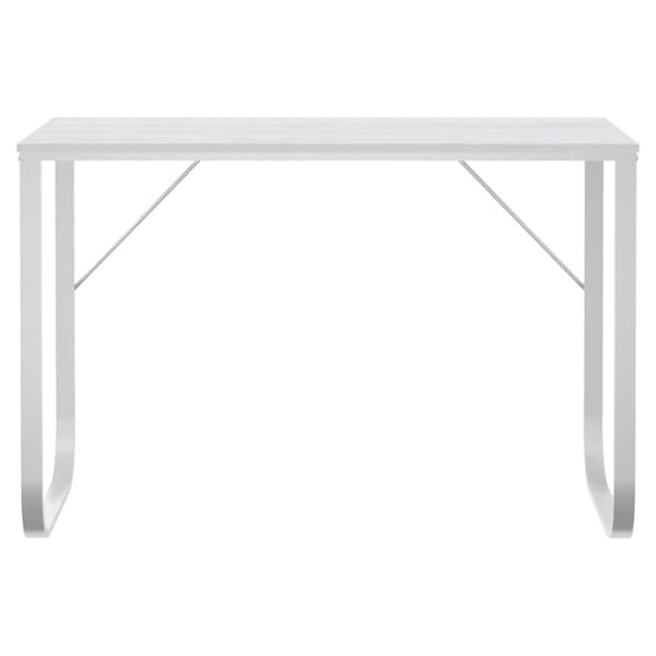 Datorbord vit 110x60x73 cm spånskiva
