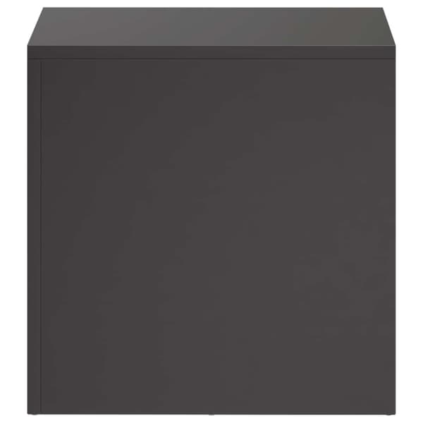 Växtställ 2 pcs Svart 40 x 40 x 40 cm Stål