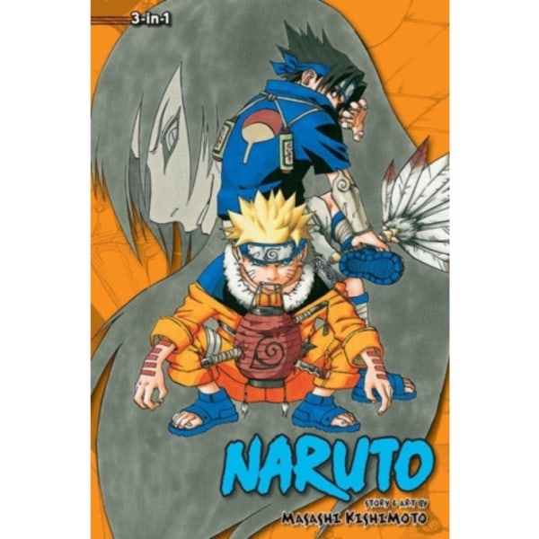 Naruto (3-in-1 Edition), Vol. 3 (häftad, eng)