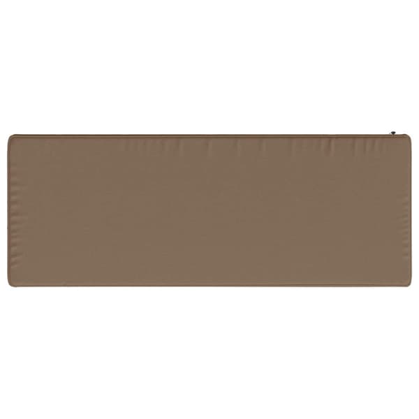 2-delade Bänk Kuddar VUGHT 2 st 100% Polyester Taupe