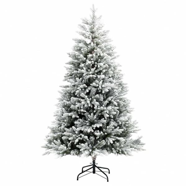 Plast Hingad Julgran 180 cm 300 LED-lampor Varmvit