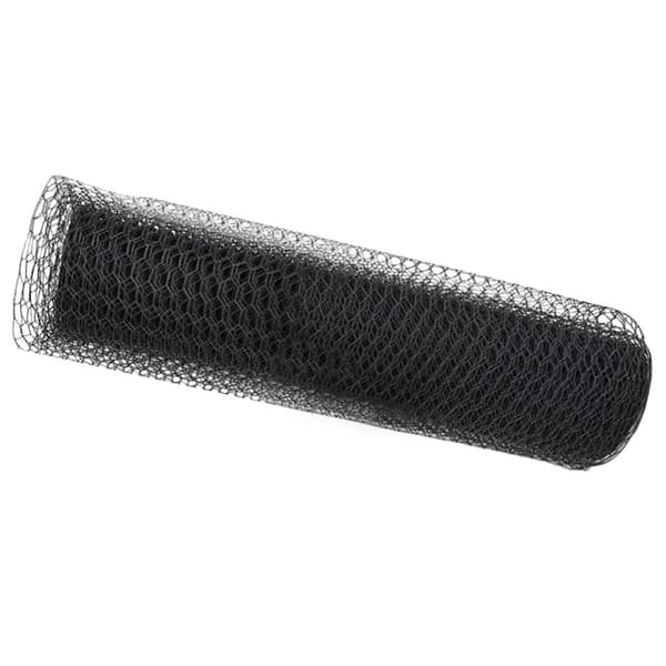 Hexagonstängsel Grå 0,6 x 100 m PVC