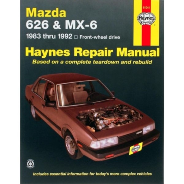 Mazda 626 And MX-6 (FWD) (83 - 92) (häftad, eng)