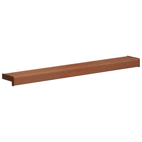 Fönsterbräda Brun trä 80 x 10 x 4,5 cm PVC