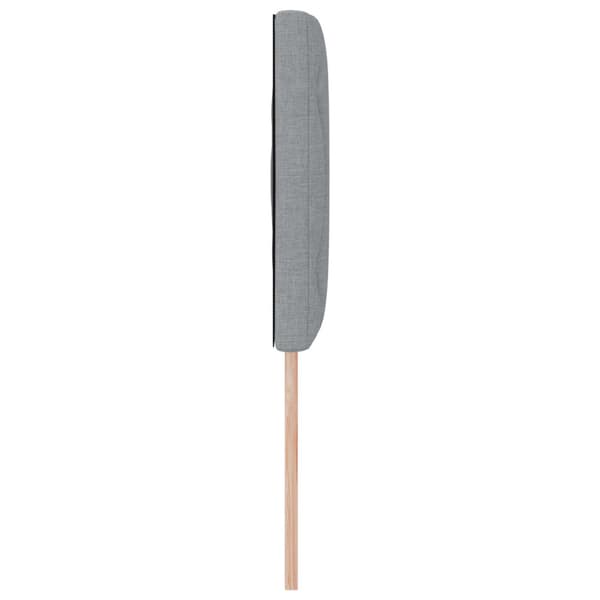 Huvudgavel Ljusgrå 144 cm tyg