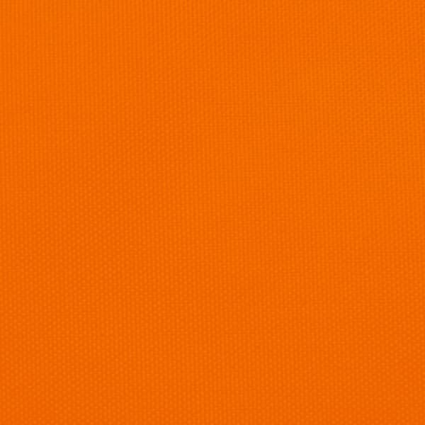 Solsegel oxfordtyg fyrkantigt 3x3 m orange