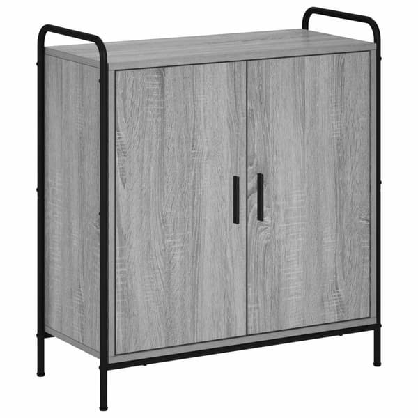 Sideboard Grå Sonoma 97 x 33 x 81 cm Konstruerat trä