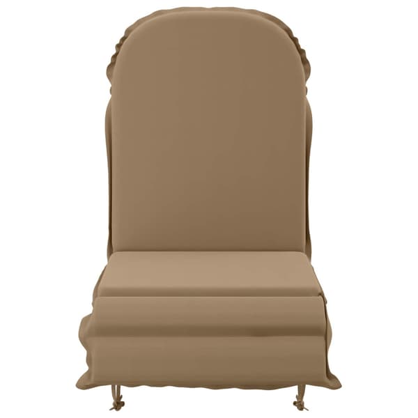 Solsängkudde GEMERT 100% Polyester Taupe 55 x 135 x 6 cm