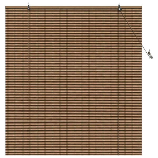 Rullgardin Brun 160 x 160 cm Bambu