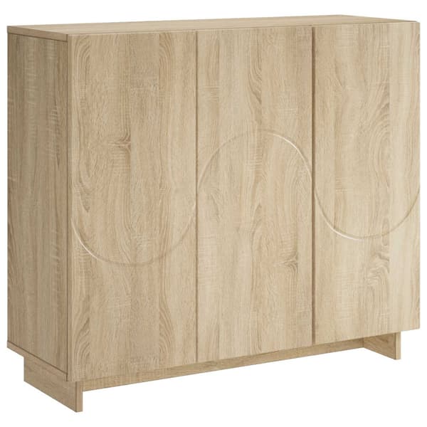 Sideboard Sonoma-ek 85.5 x 31 x 75 cm Konstruerat trä