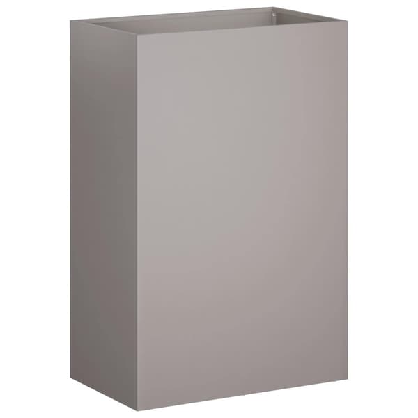 Trädgårdsplanterare 2 st Rostig 50 x 40 x 75 cm