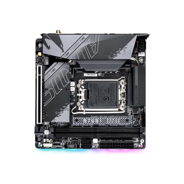 AORUS B760I PRO - 1.X - moderkort - mini ITX - LGA1700-uttag - B760