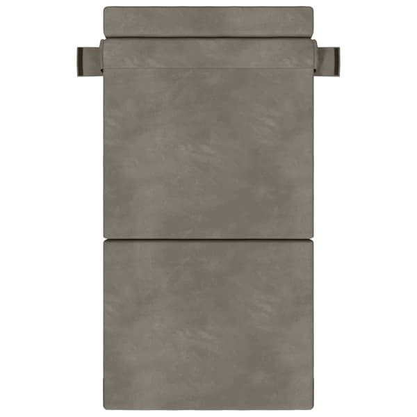 Fällbar Soffbed Ljusgrå 70 x 72 x 60 cm Tyg