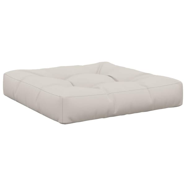 1-delad Sittdyna VIANEN 100% Polyester Vit 60 x 60 x 12 cm