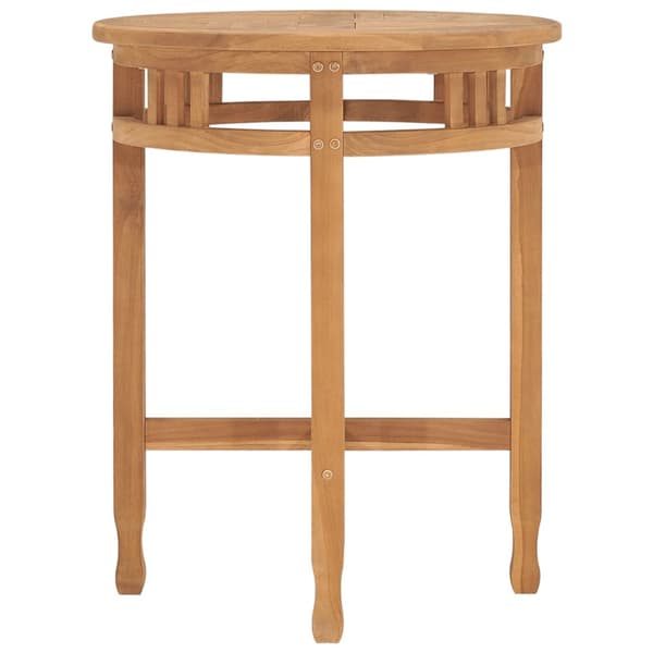 Cafébord Ø60x60 cm massiv teak