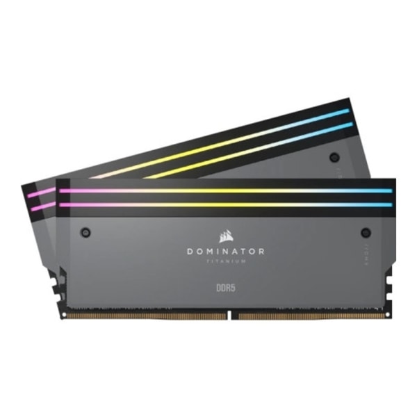 CORSAIR Dominator Titanium RGB - DDR5 - sats - 64 GB: 2 x 32 GB - DIMM 288-pin - 3000 MHz / PC5-48000 - ej buffrad
