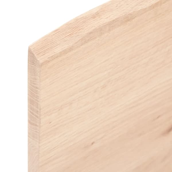 Hyllplan 60x40x2 cm obehandlad massiv e6