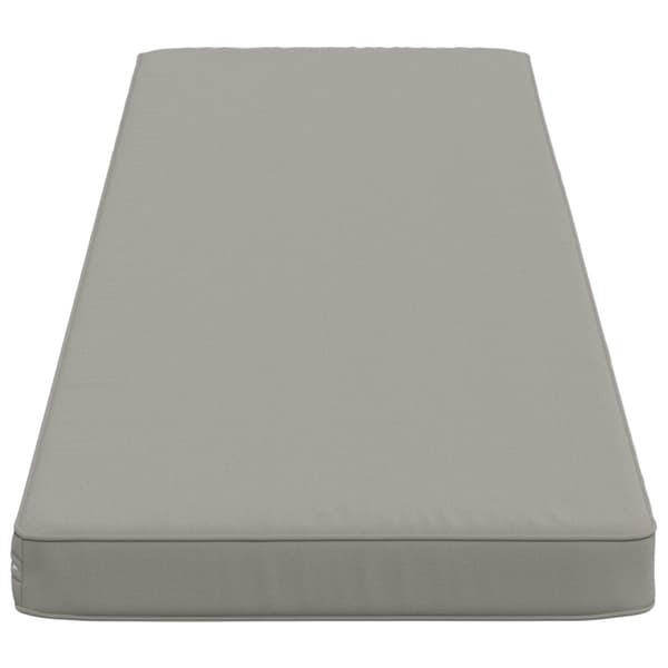1-delad Bänk Kudde VUGHT 100% Polyester Grå 160 x 40 x 5 cm