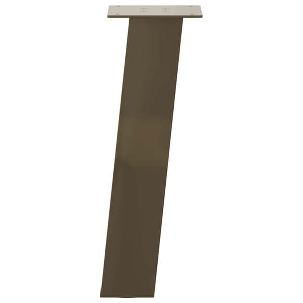 Soffbordsben 4 st naturstål 30 cm stål