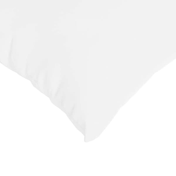 Sofakuddar 2 pcs Vit 80 x 80 cm tyg