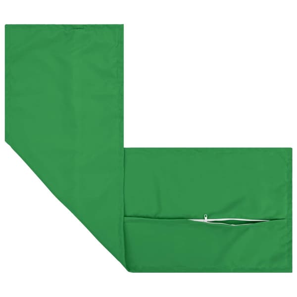 Kudde med kudde HOUTEN 2 st Grön Polyester