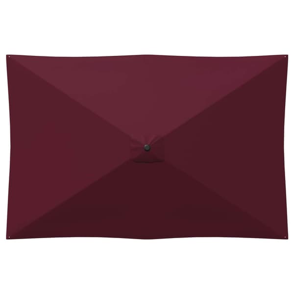 Trädgårdsparasol 200 x 300 cm Polyester Rektangulär
