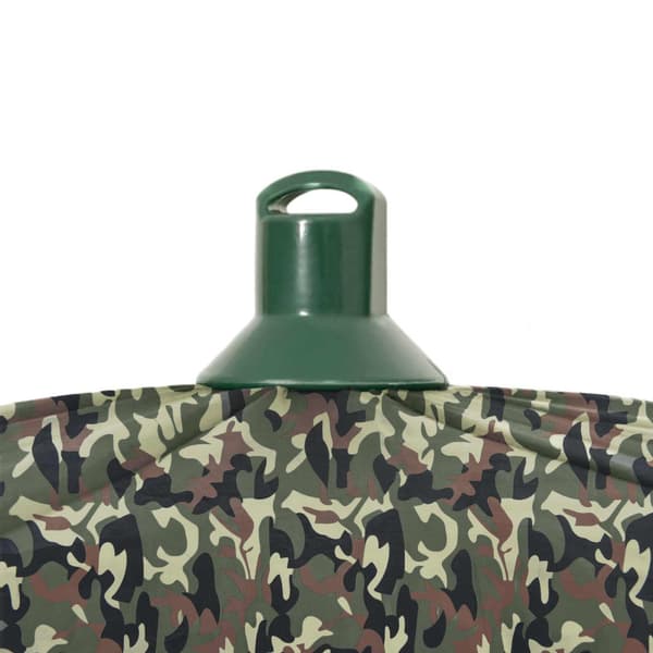 Fiskestångsparaply 218 x 185 cm Oxford Polyester Kamouflage