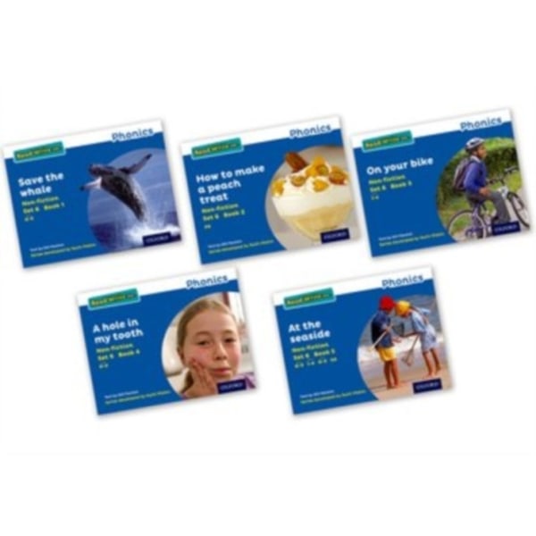 Read Write Inc. Phonics: Blue Set 6 Non-fiction books (Mixed Pack of 5) (häftad, eng)