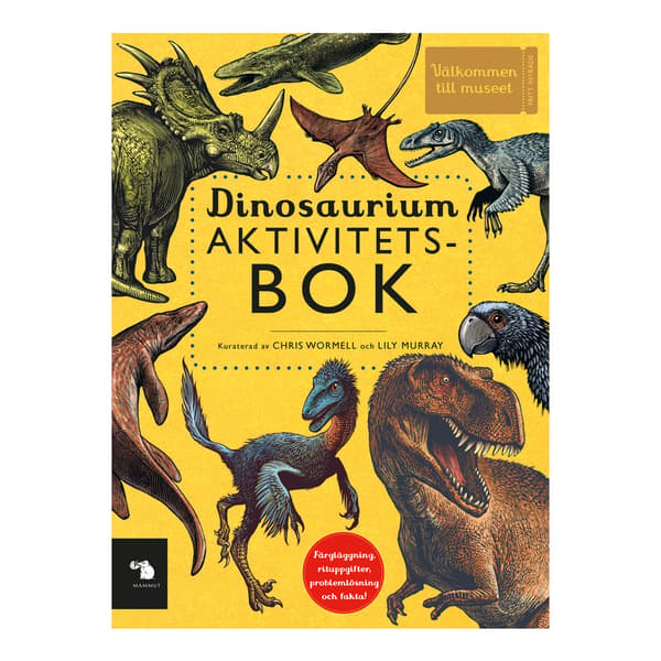 Dinosaurium Aktivitetsbok (häftad)