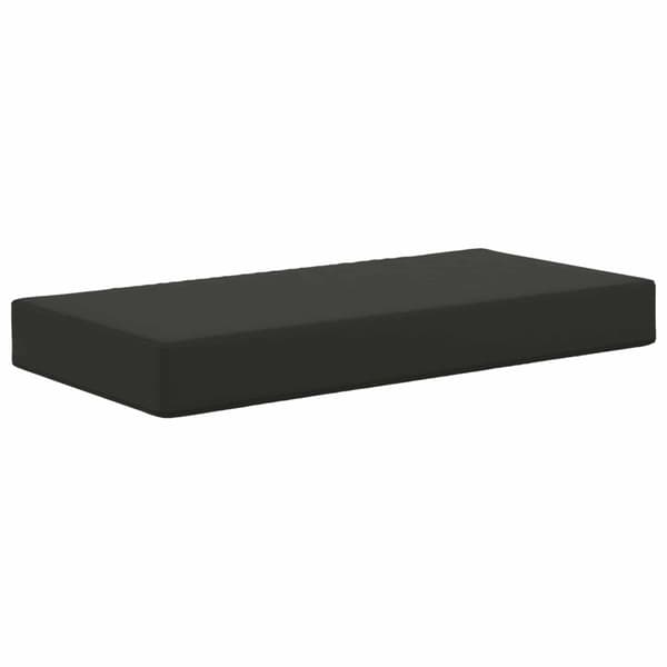 Utomhus sitskudde 100% Polyester Svart 80 x 40 x 8 cm