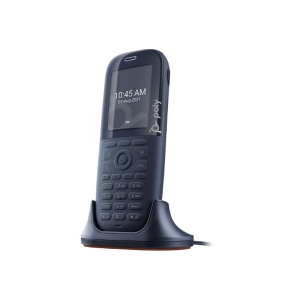 Poly Rove B2 Base Station and 30 Phone Handset Kit - trådlös telefon med nummerpresentation/samtal väntar - 3-riktad samtalsförmåg Svart
