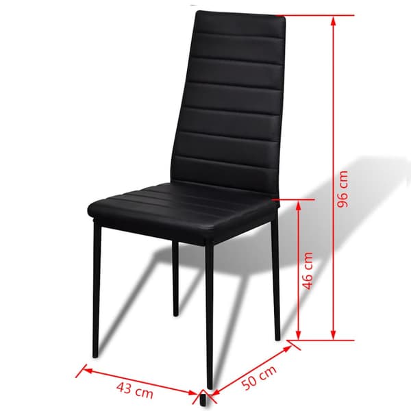 Matgrupp 5 delar svart