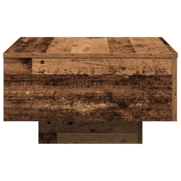 Soffbord återvunnet trä 55x55x31 cm konstruerat trä