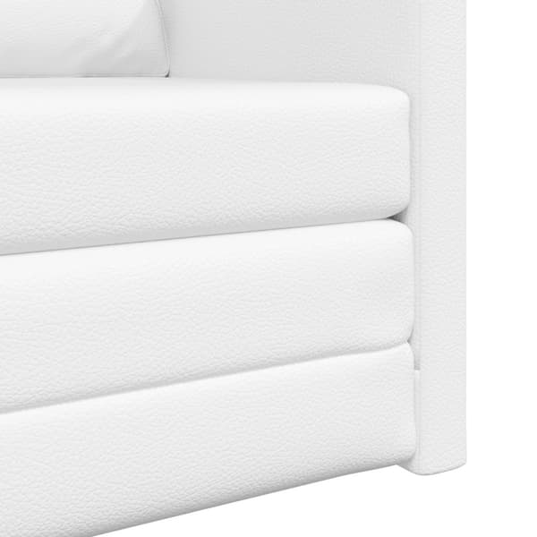 Soffsäng 60cm Vit Konstläder