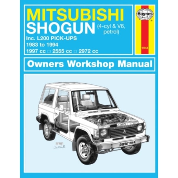Mitsubishi Shogun & L200 Pick Ups (83 - 94) (häftad, eng)