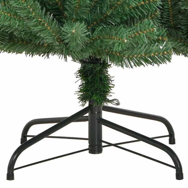 Plast Hingad Julgran Grön 210 cm PVC och metall