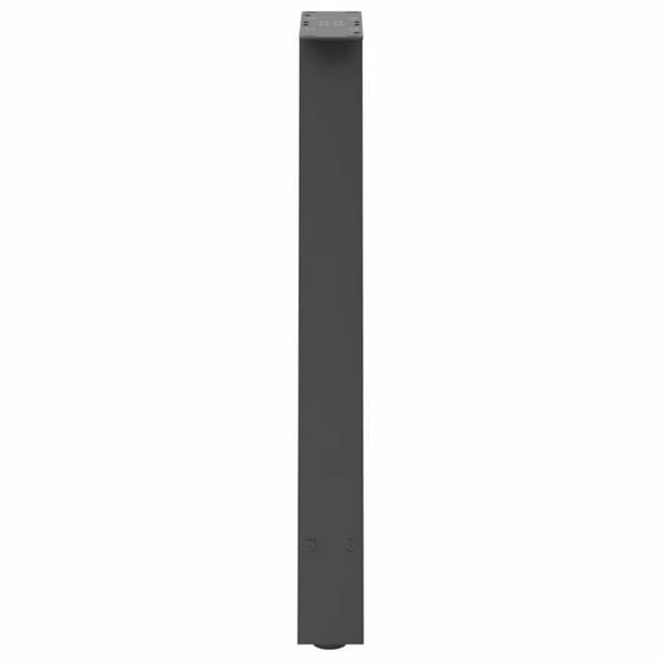 Matbordsben A-formade 2 st antracit 60x(72-73) cm stål