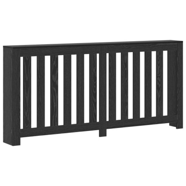 Elementskydd Svart Ek 175x20x82 cm Konstruerat trä