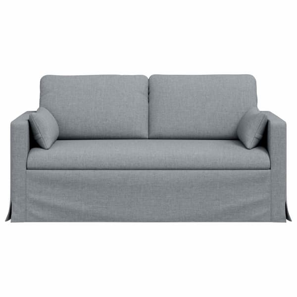 Soffa Ljusgrå 158 x 78 x 80 cm tyg
