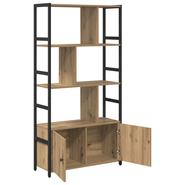 Hyllsystem Artisan Ek 80 x 30 x 155,5 cm Konstruerat trä