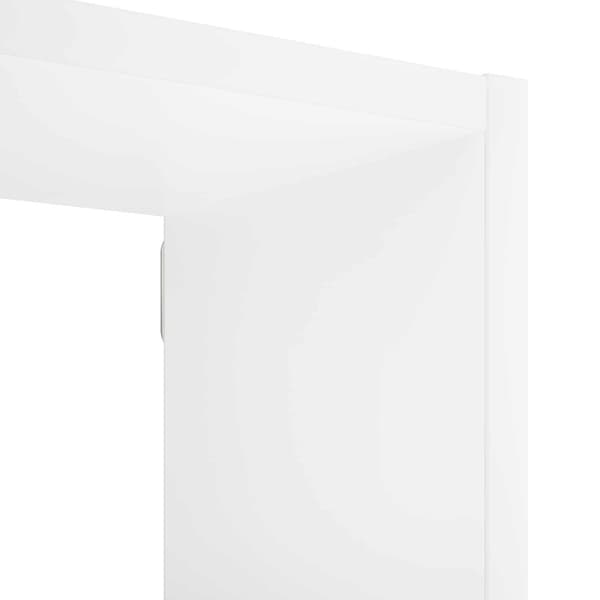Vägg hylla Vit 87 x 17 x 75 cm Konstruerat trä