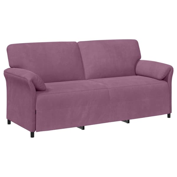 Soffset 2 st Lila Sammet