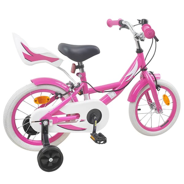 Barncykel 16 Tum för 4-6 år gamla Rosa